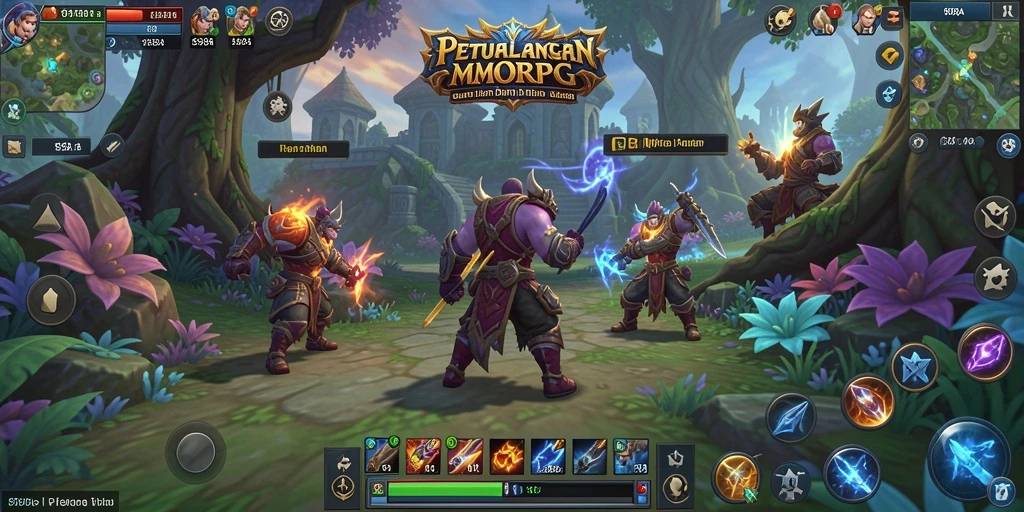 Gameplay seru dalam dunia fantasi yang menakjubkan.