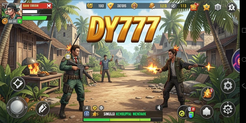 Tampilan gameplay DY777 yang memukau dan interaktif.