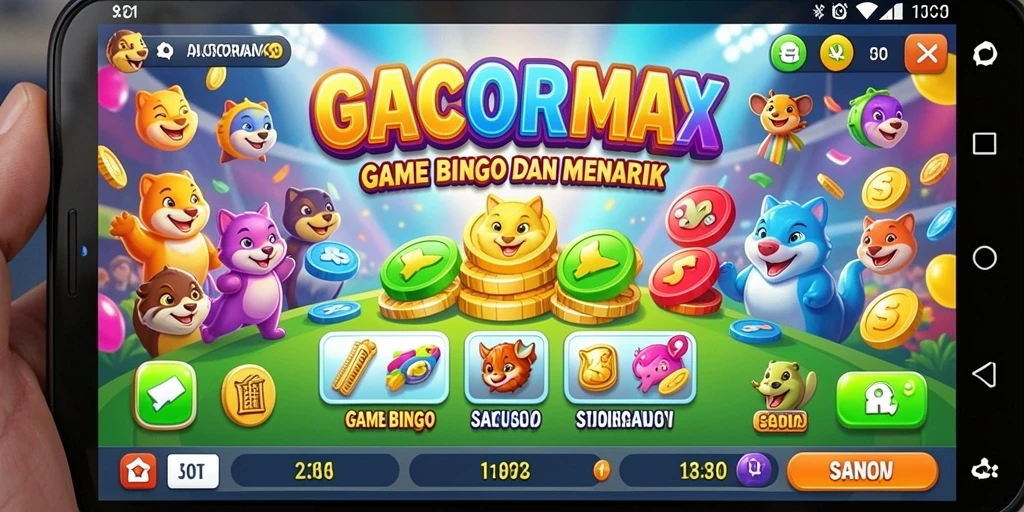 Tangkapan layar utama <strong>GACORMAX</strong> menampilkan gameplay Bingo yang seru dan interaktif.