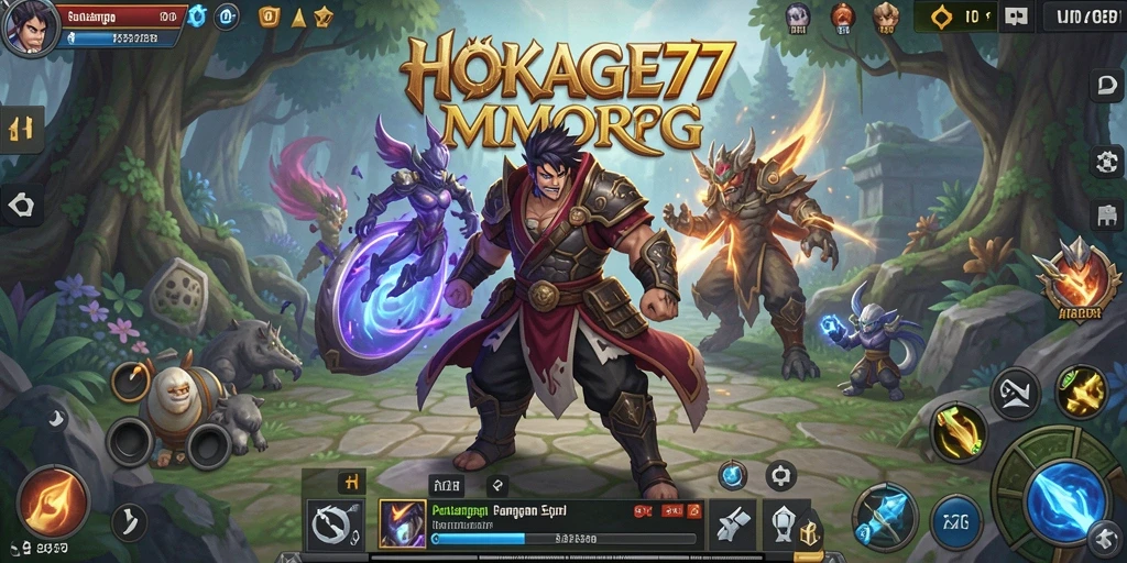 Gameplay seru dan menantang di HOKAGE77 dengan karakter dan quest menarik.