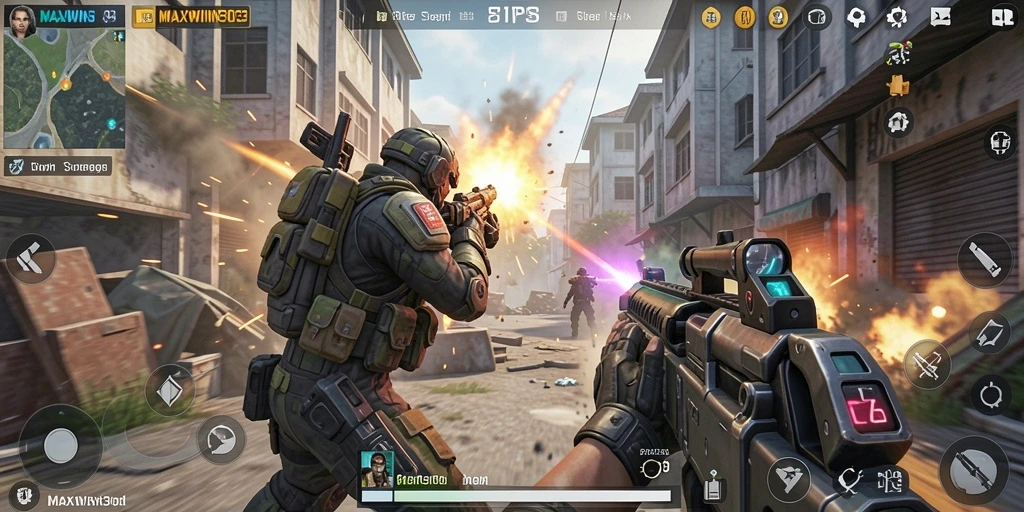 Tampilan menakjubkan dari gameplay <strong>MAXWIN303</strong> dengan aksi TPS yang mendebarkan.