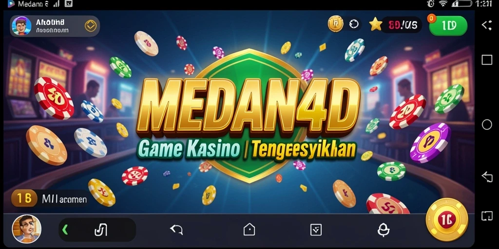 Gameplay mendebarkan di MEDAN4D, nikmati suasana kasino.