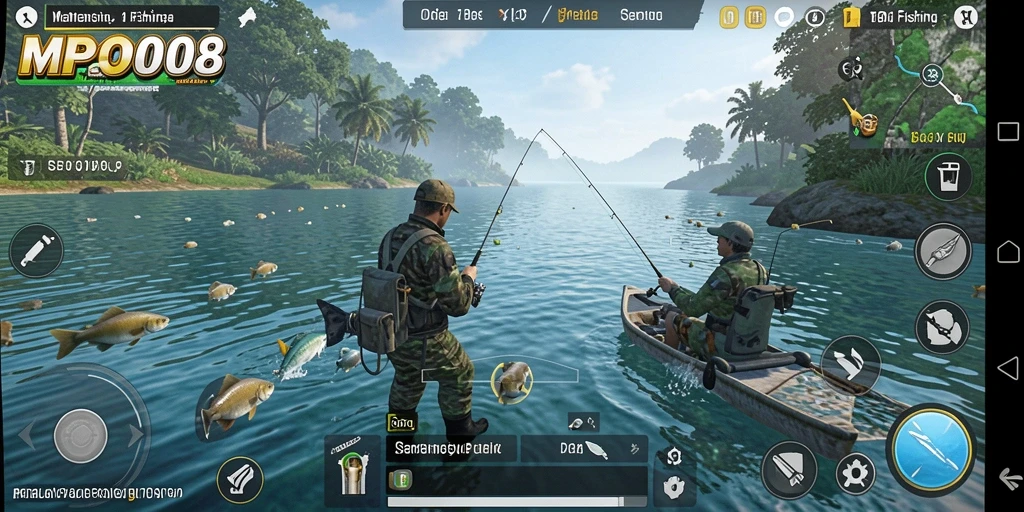 Tangkapan besar dalam gameplay MPO08 yang menakjubkan.