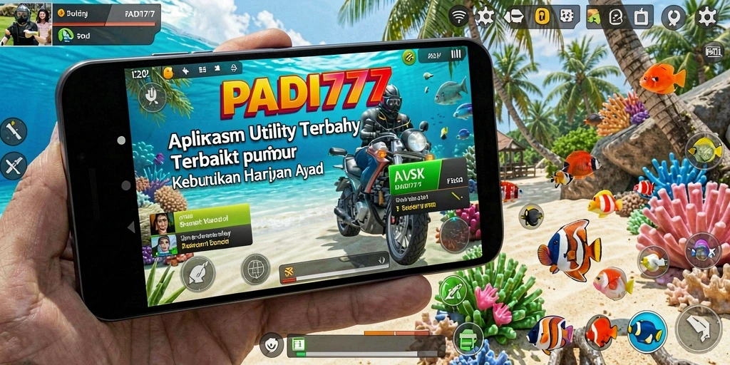 Tampilan antarmuka PADI777 yang user-friendly dan fungsional.