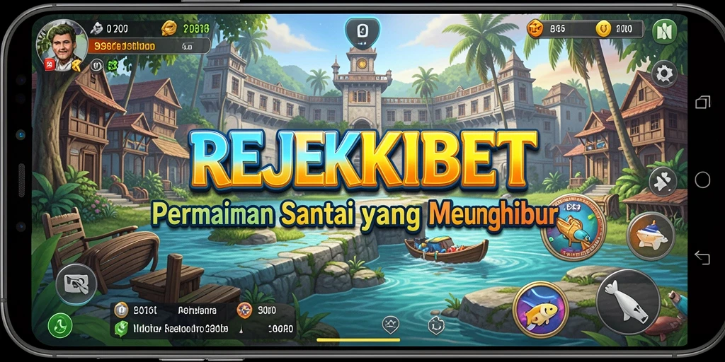 Tangkapan layar gameplay REJEKIBET yang menarik dan penuh warna.