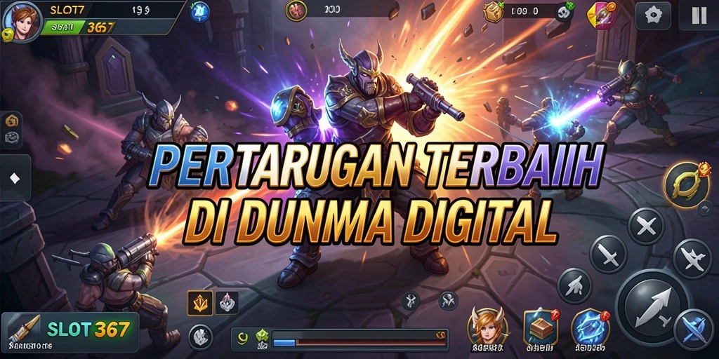 Tampilan seru pertarungan epik dalam SLOT367.