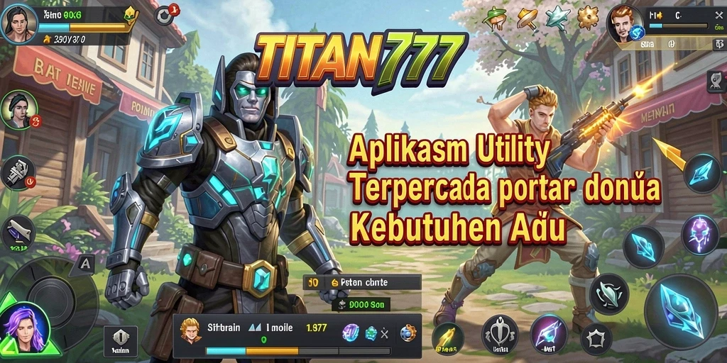 Tampilan screenshot utama TITAN777 ini menunjukkan antarmuka yang ramah pengguna.