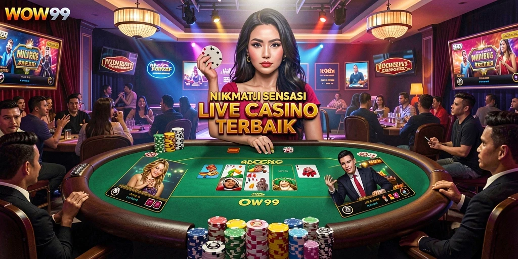 Tampilan gameplay WOW99 yang menarik dalam Live Casino.